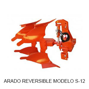 Arado reversible modelo S-12