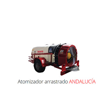 Atomizador arrastrado Andalucía